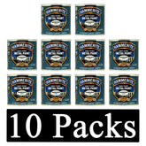 10X Hammerite Hammered White Paint 250ml Tin Paint
